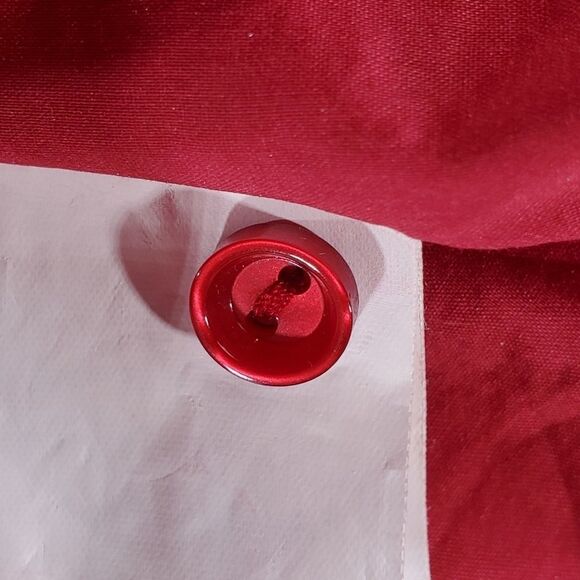 💜Oltre Italian Made Buttoned Cap Sleeve Top Petite Small - Picture 9 of 11